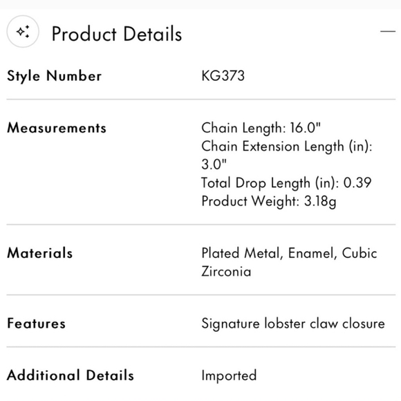 🔹️Kate Spade🔹️ Social Butterfly Pendant blue Necklace - Picture 4 of 4